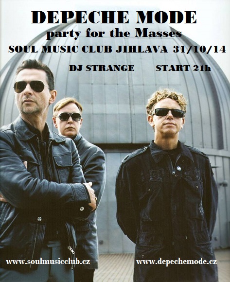 Plakát: Depeche Mode Party  for the Masses Jihlava