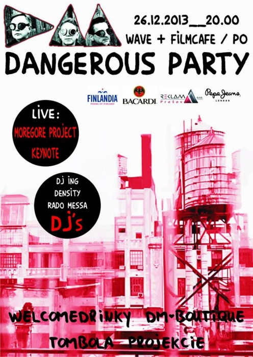 Plakát: Depeche Mode Dangerous Party Presov