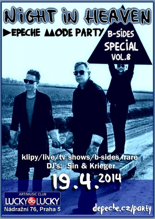 Plakát: Depeche Mode Party Praha