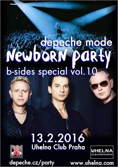 Plakát: DM NEWBORN PARTY B-Sides Special 10.