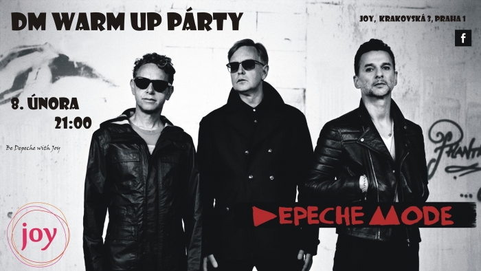 Plakát: Depeche Mode  warm up party Praha