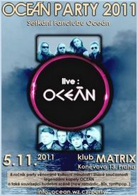 Plakát: Oceán Party 2011 Praha