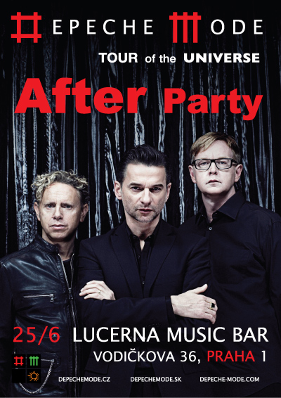 Plakát: Oficiální Depeche Mode After Party