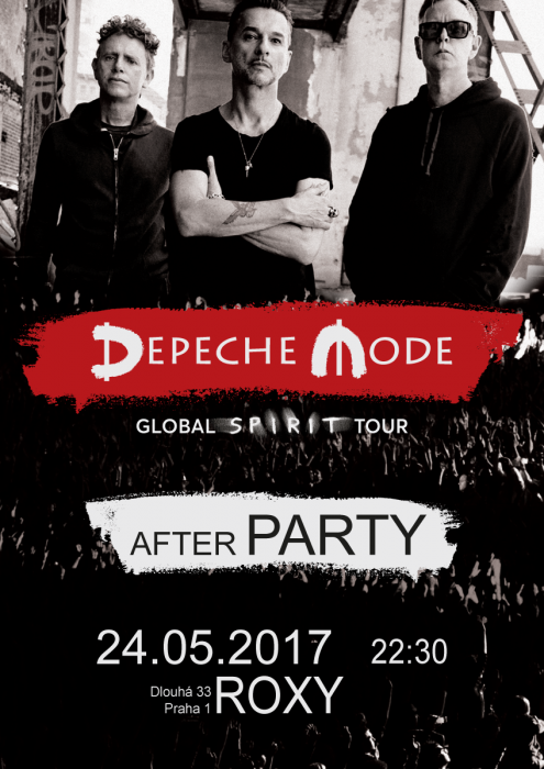 Plakát: Depeche Mode Global Spirit Tour - Official After Party