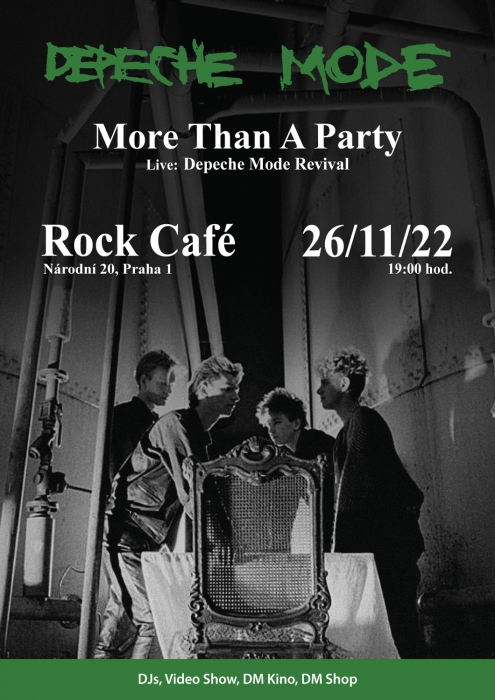 Plakát: Depeche Mode More Than A Party