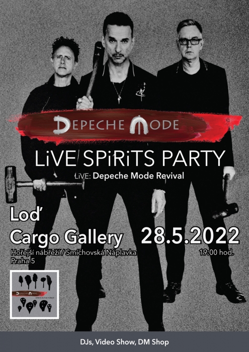 Plakát: Depeche Mode LiVE SPiRiTS Party
