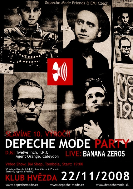 Plakát: Depeche Mode Friends Party