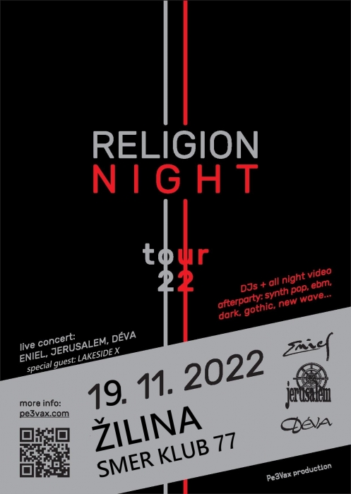 Plakát: Religion Night Tour