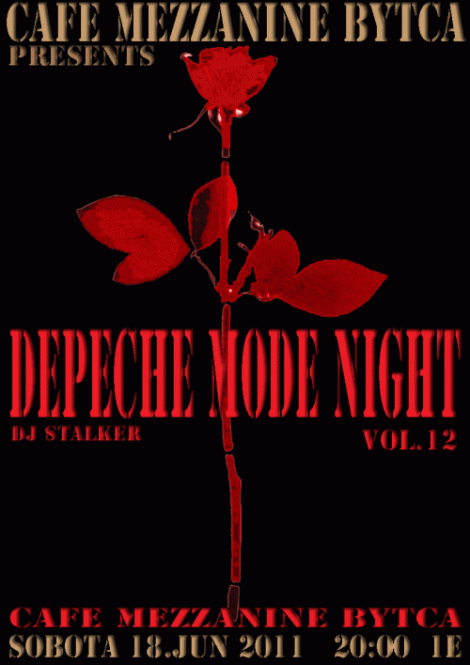Plakát: Depeche Mode Night vol.12