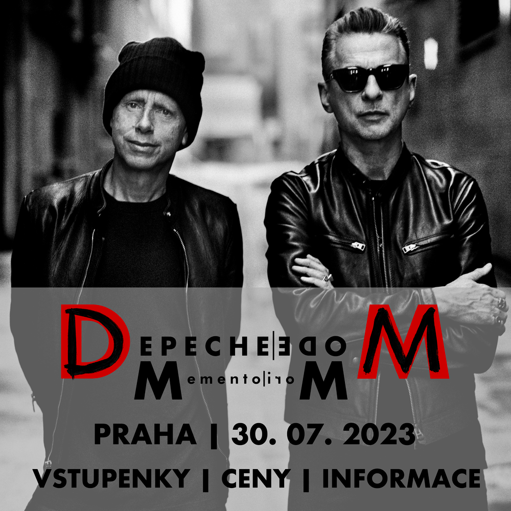 Depeche Mode v Praze 2023 (souhrnné informace) Depeche Mode Czechia