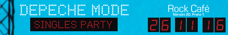 Depeche Mode The Singles Party, Praha